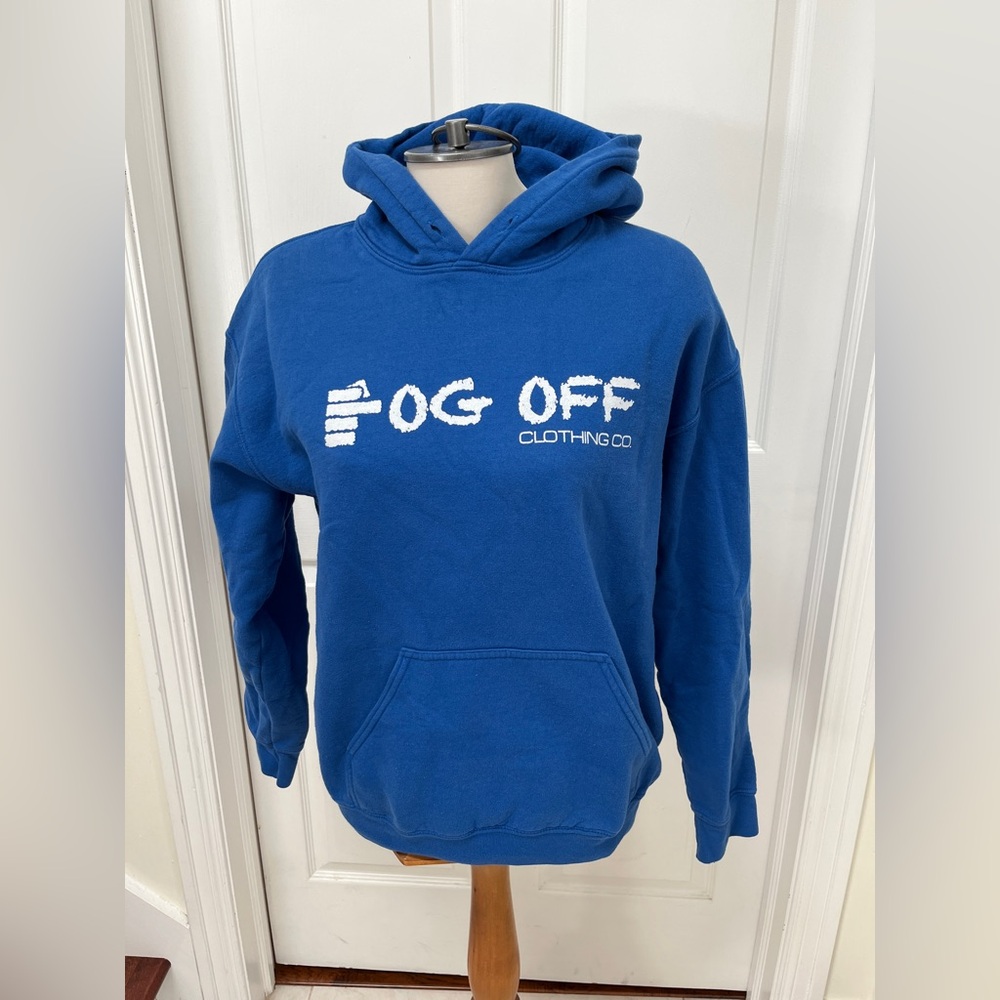 Fog Off Clothing Co. Blue Hoodie for Men or women
